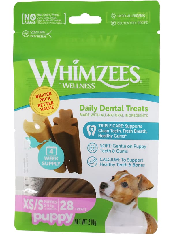 Whimzees puppy weekpack